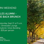 Alumni Weekend Events | ALES - Welcome Back Brunch