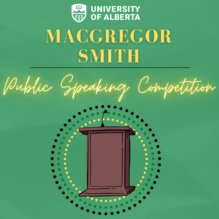 MacGregor Smith Public Speaking Competition